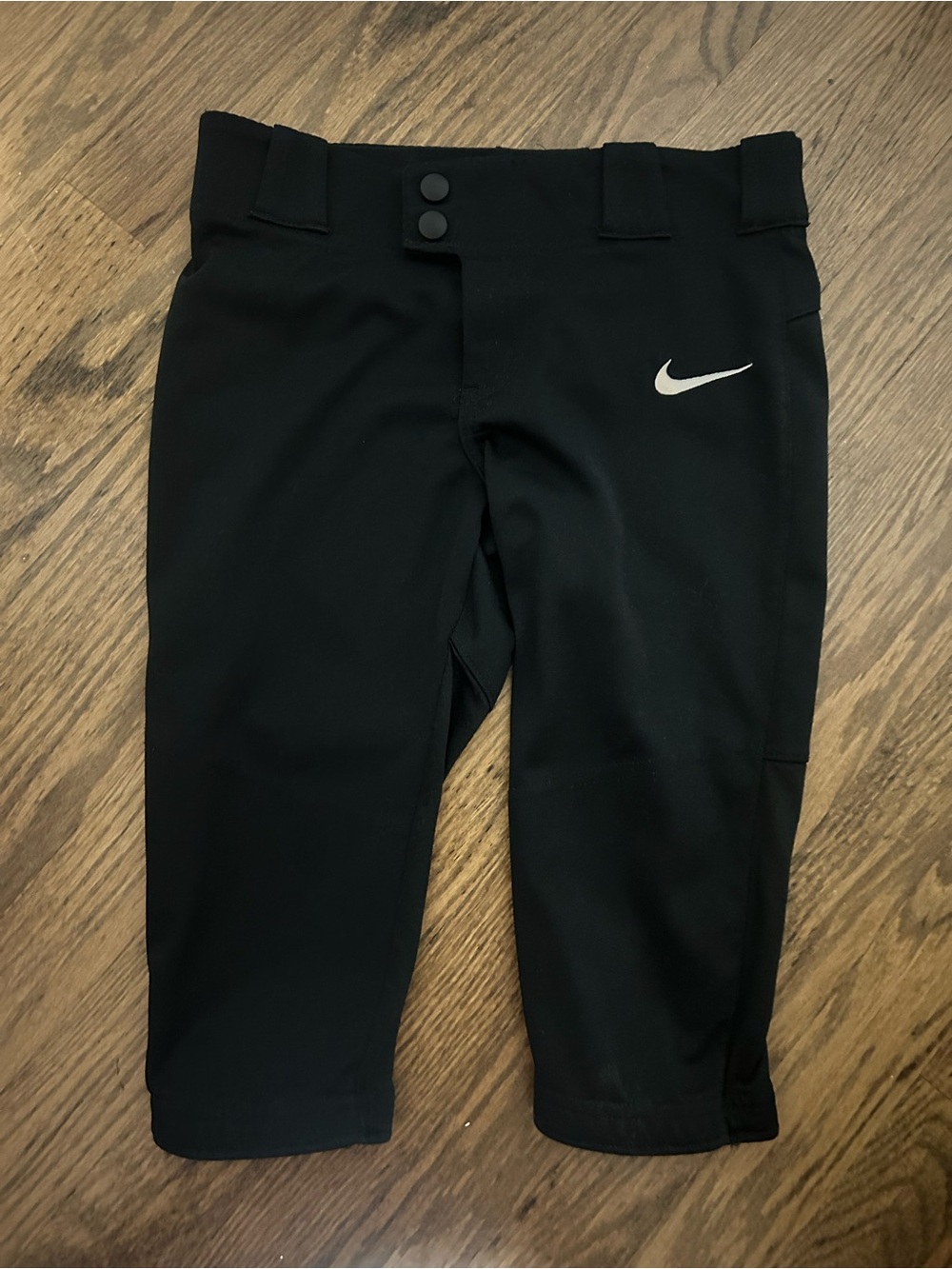 Nike Team Youth XS Black Softball Pants